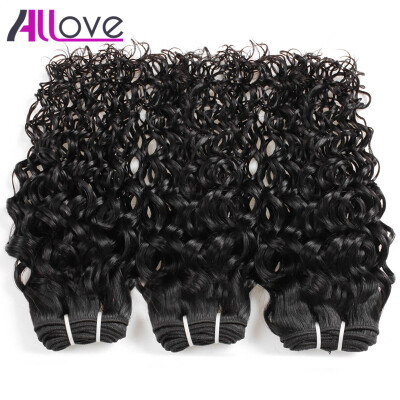 

Malaysian Human Hair Bundles 8A Malaysian Water Wave 3 Bundles 100% Unprocessed Human Hair Extensions Natural Color