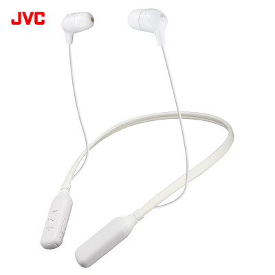 

Jiewei Shi JVC HA-FX37BT wireless Bluetooth mobile phone headset Stereo headset ultra-light business casual universal neck wear white