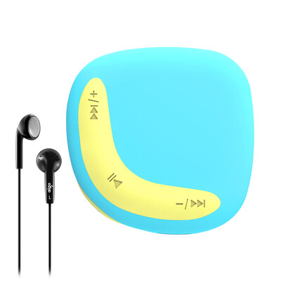 

Patriot aigo mp3 player small stones mp3-203 mini music player mp3 lossless high quality sports sports fashion light blue