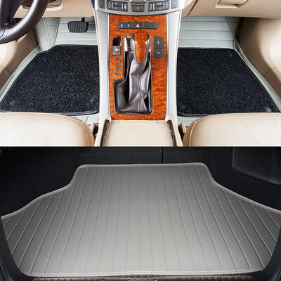 

GREAT LIFE fully enclosed car mat wire ring double detachable thick wear-resistant wire ring special gray order please note the model year