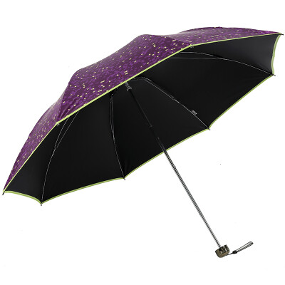 

Paradise umbrella vinyl UPF50 printing 30 sun umbrella umbrella 31836E purple