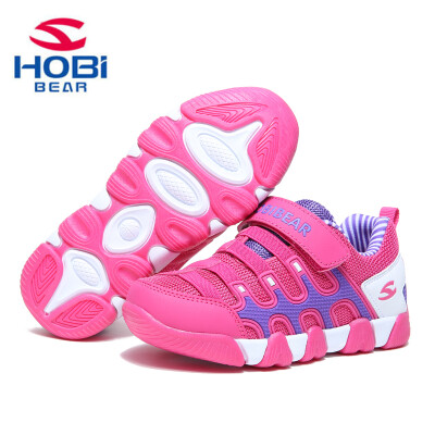 

HOBIBEAR Kids shoes girls boys casual sneakers hook&loop anti-slip rubber sole colorful light-weight sport shoes AS3336