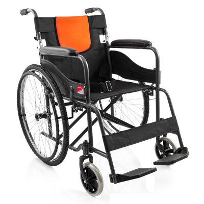 

Yuyue (YUWELL) wheelchair reinforced all-steel folding folding storage H050C elderly hand-portable wheelchairs