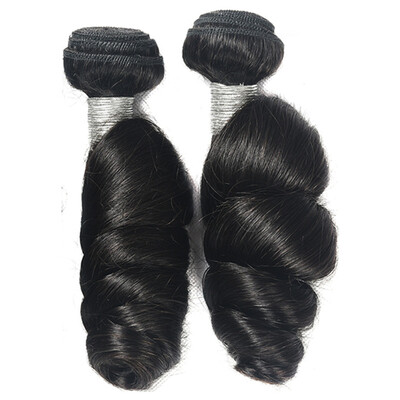 

Queen Hair Products Brazilian Loose Wave 2 Bundles 20 Inch Brazilian Virgin Hair Weave Unprocessed Top Human Hair