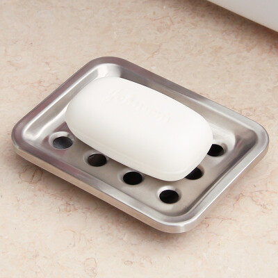 

Ou Runzhe soap box thick oval wave point soap box soap drain rack soap dish soap storage box