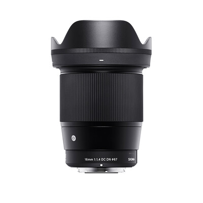 

SIGMA 16mm F14 DC DN wide-angle fixed focus lens Sony E connector lens