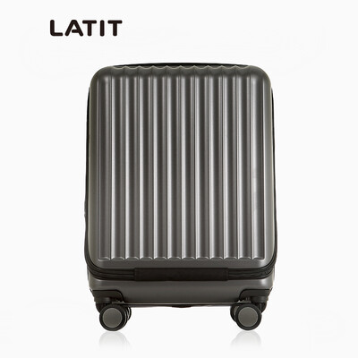 

LATIT PC молния путешествия багаж вагонетки мужчины и женщины 20 дюймов роллерсёрф шасси для расширения бизнеса слой темно-серый