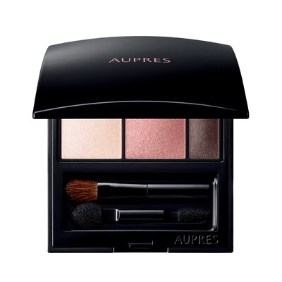 

Oupo Lai AUPRES eye shadow three-color eye shadow 4g 102 earth light brown delicate skin-friendly easy to extend