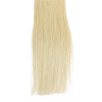 

1gs 100g Human Remy Hair Ash Brown Platinum Blonde Straight Custom Capsule Keratin Stick I-tip Human Hair Extensions