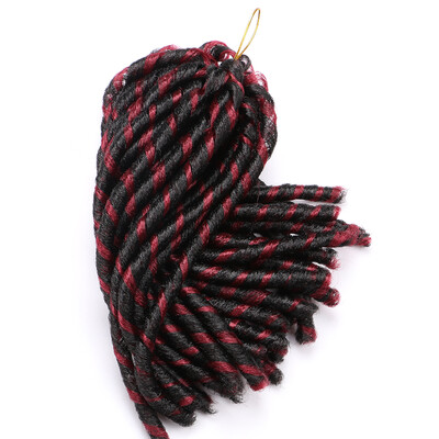 

Chorliss14Inch 30roots Soft Dreadlocks Crochet Twist Hair Synthetic Crochet Braiding Hair Extensions 6packslot