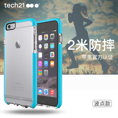 

tech21 Apple iphone6 ​​plus (5.5 inches) fall protection shell Apple 6p wave sports section cover blue