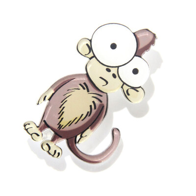

Gernro Мультфильм акриловые значки для одежды Значок Pin Big Eyes Животные Иконки на рюкзаке