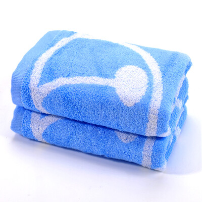 

Children towel cartoon face bamboo charcoal fiber