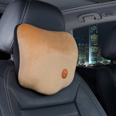 

Car home car headrest neck pillow memory cotton car neck pillow pillow car four seasons headrest I-609MF-C Mocha