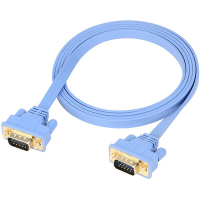 

Auburn Original (CHOSEAL) QC5301 Ultra-thin VGA (3 + 6) Progressive Scan Line Male to Male 1.5m