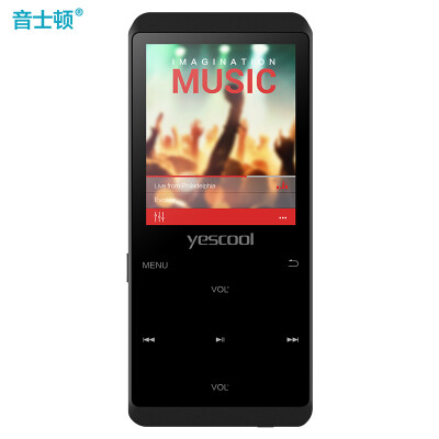 

(Yescool) MP3 music player HIFI non-destructive noise reduction learning touch-screen high-definition touch-screen MP4 mobile portable Walkman 16GB X10 black