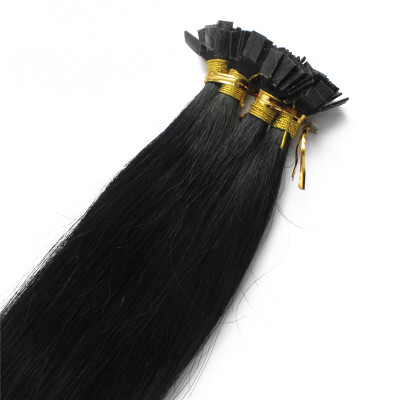 

1g/s 100g Human Remy Hair Ash Brown Platinum Blonde Straight Custom Capsule Keratin U-tip or Flat-tip Human Hair Extensions