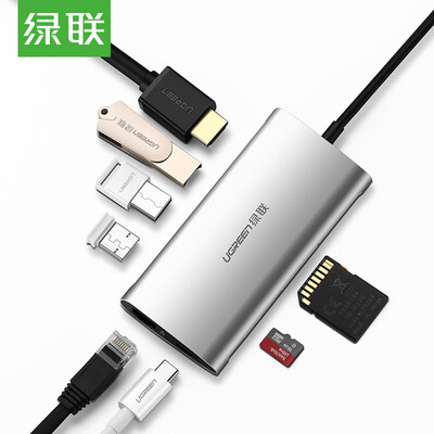 

Зеленый Альянс Тип-C к конвертеру HDMI USB-C кабель для подключения док-станции с зарядкой PD зарядка Apple MacBook для ноутбука док-станция 3.0HUB концентратор 50516
