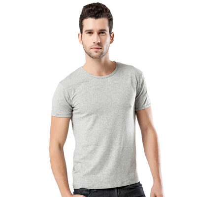 

Антарктика (Nanjiren) N695X20751 Одноместный 1 шт Мужская жилет Хлопчатобумажная нить Спортивная эластичная Тонкая мужская футболка Серый L