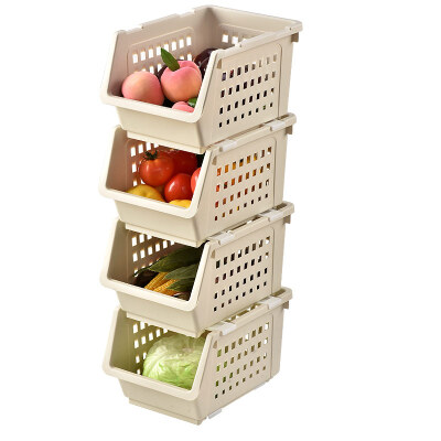 

Bailu BELO oblique cascading storage basket storage box storage basket Nordic rice 4 each