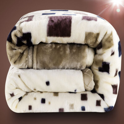 

Welcome to the blanket Home Textiles double thick Raschel blankets double soft&comfortable winter blanket blankets 180 220cm sea rhyme