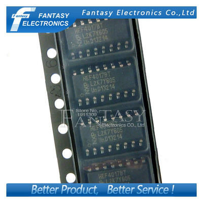

50PCS HEF4017BT SOP14 HEF4017 SOP HCF4017 SMD CD4017BM new and original IC free shipping