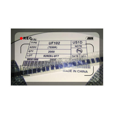 

Free shipping 1000PCS UF102 US1D Original Diode DIODE ULTRA FAST 200V 1A DO214AC SMA DO-214AC SMD