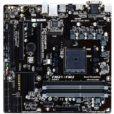 

Gigabyte GIGABYTE F2A88XM-D3H motherboard AMD A88X Socket FM2