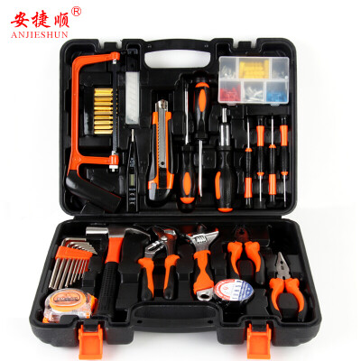 

An Jieshun ANJIESHUN A100 multi-function household repair kit electrician wood repair hardware manual tool set