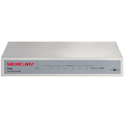 

Mercury (MERCURY) S108V 8-port 100M VLAN switch network shunt