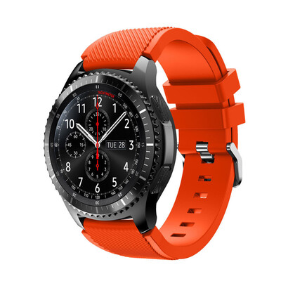 

Soft Silicone Sport Band Replacement Strap for Samsung Gear S3 Frontier S3 Classic Smart Watch