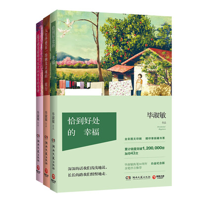 

毕淑敏文学精选套装3册2017年版