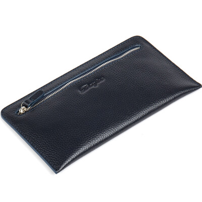 

DANJUE Men Wallets 100 Genuine Leather Male Clutch Phone Bag Fashion Brand Coin Pocket Luxury Cowskin Business Handy Bag Purse