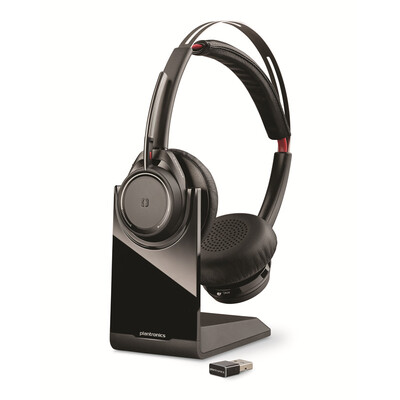 

Plantronics (Plantronics) Фокус UC гарнитура беспроводная гарнитура с зарядным устройством черный