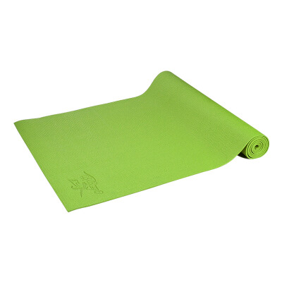 

Gold la la 6mm PVC lengthened thick yoga mat green