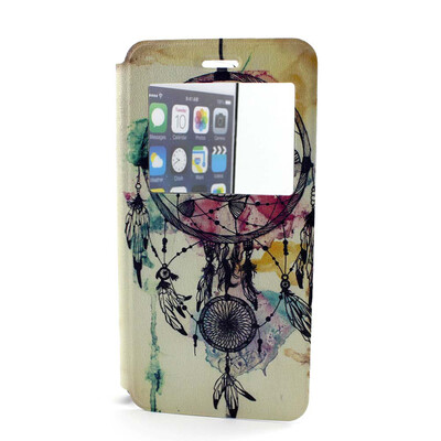 

Матричный матовый флип чехол защитная оболочка крышки для iPhone 6 Plus 5.5 "- два мяча