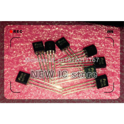 

100pcslot BS170 MOSFET N-Channel 60V 50mA TO-92 new&original Free Shipping