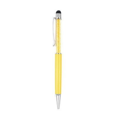 

Crystal 2 in1 Touch Screen Stylus Ballpoint Pen for iPhone iPad Smartphone