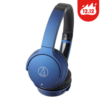 

Audio-technica ATH-AR3BT Portable Headset Wireless Bluetooth Headset Blue