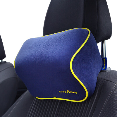

Goodyear car headrest neck pillow space memory cotton driving pillow GY-2259