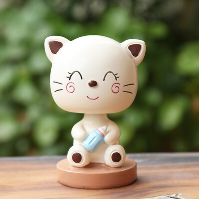 

Molong kiss cat creative car shaking head spring decoration ornament cartoon car decoration car car supplies gift cat