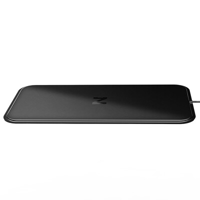 

NOHON Card Wireless Charger for Apple 8XiPhone8Plus Samsung S678edge 30570 Black