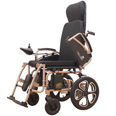 

Mestre high back full electric wheelchair foldable lightweight elderly scooter lithium battery 6013