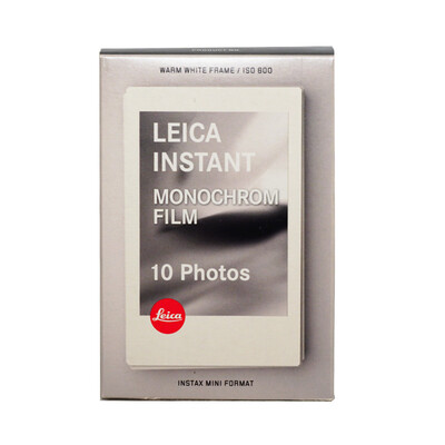 

Leica Leica SOFORT camera color photo paper 10 piece black&white photo paper 19550 black&white photo paper single box 10