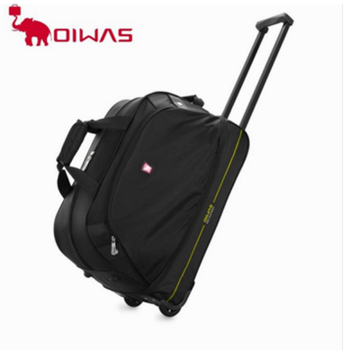 

OIWAS Trolley Travel Bags 56L Waterproof Foldable Rolling Luggage Zipper Rubber Wheel OCL8001