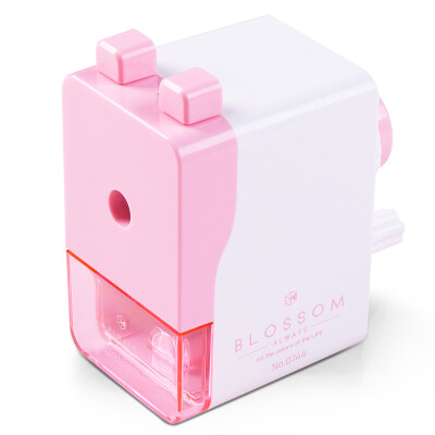 

Deli deli simple pencil sharpener pencil sharpener pencil sharpener color student pencil sharpener pink 0744