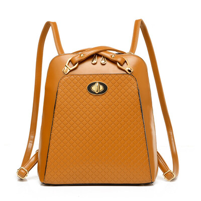 

Luxury Brand Women leather school bag fashion backpack for girls teenagers casual backpack travel outdoor shoulder bag high quality bag