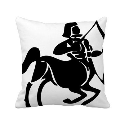 

Constellation Sagittarius Zodiac Sign Square Throw Pillow Insert Cushion Cover Home Sofa Decor Gift