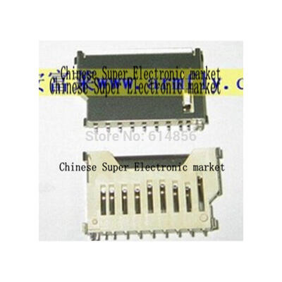 

10pcs not pop-up memory card socket MMCSD card slot card seats good quality&ROHS