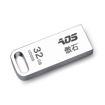

Ao Shi UD008 laser custom lettering car U disk 32GB full metal waterproof 30 flash drive private&corporate customized version